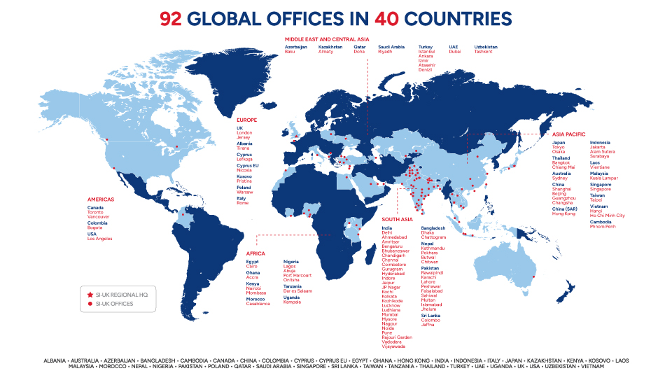 SI-UK Global Map